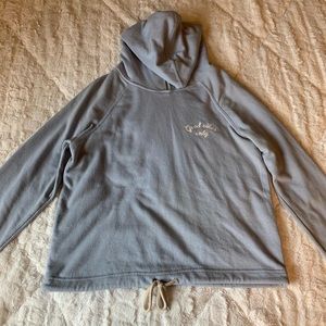 garage baby blue hoodie